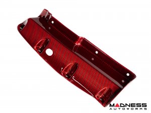Alfa Romeo 4C Carbon Fiber Seat Belt Trim Set - Red Candy